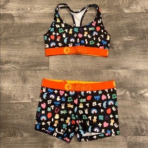 Ethika women’s sports bra/ staple set